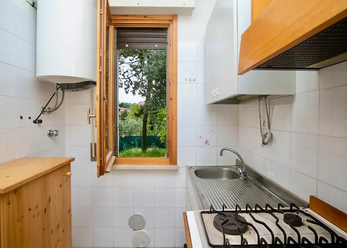 Apartment S075 - Sirolo, Bilocale Con Giardino E Garage In Centro *